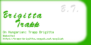 brigitta trapp business card